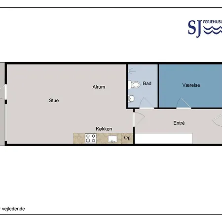 Appartamento Flot Til 4 Personer Sj3216 Henne Strand